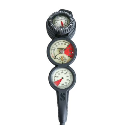 3-Gauge In-Line Dive Console W/ FS-2 Compass - Bild 2