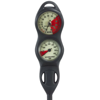 2-Gauge U-Line Dive Console (Compact PG & DG), PGBAR DGM
